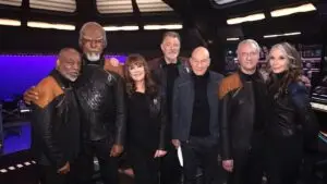 Star Trek Picard Season 3 cast. Image source, Paramount +