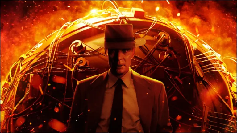 Oppenheimer film by Christopher Nolan starring Cillian Murphy