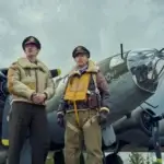 Austin Butler and Callum Turner in Masters of the Air