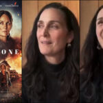 Die Alone 2024 zombie horror movie and YouTube interview with Carrie-Ann Moss