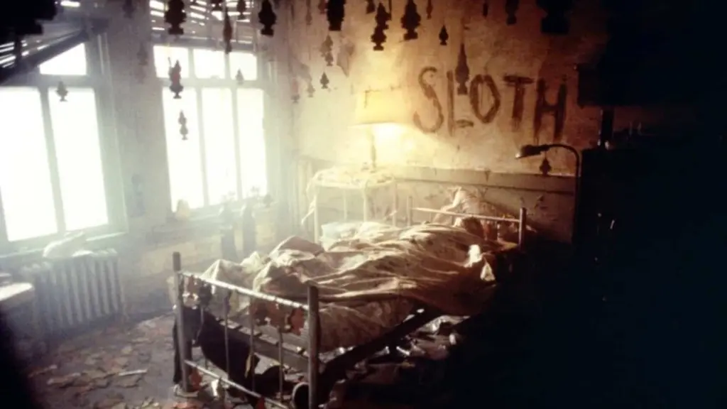 Deadly sin Sloth in David Fincher's Seven aka Se7en