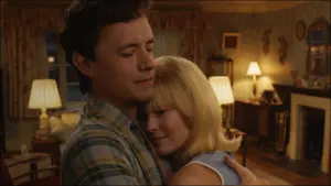 Tom Hanks and Robin Wright in the Robert Zemeckis film Here (movie review).