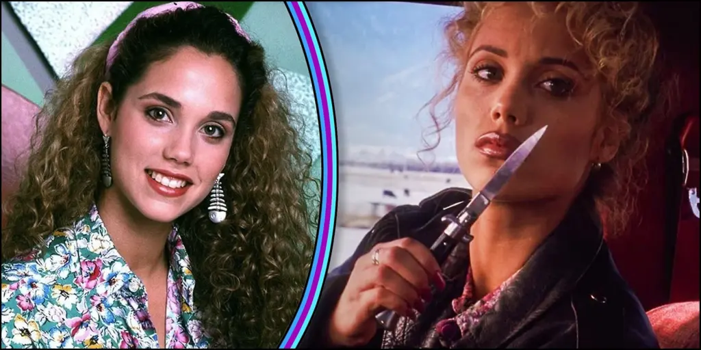 Elizabeth Berkley in Saved by the Bell and Showgirls