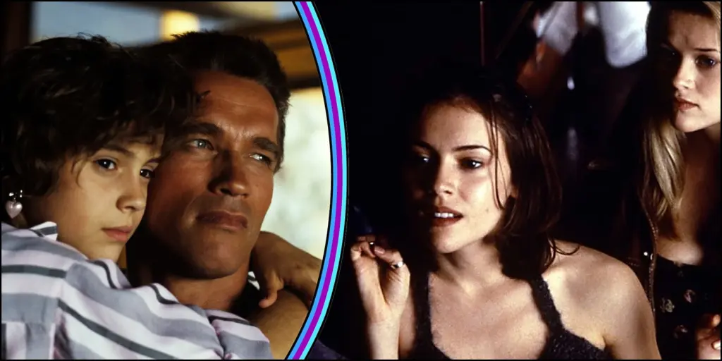 Alyssa Milano, Arnold Schwarzenegger in Commando