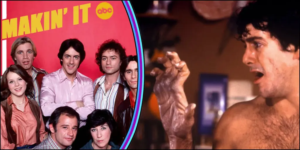 David Naughton in An American Werewolf in London