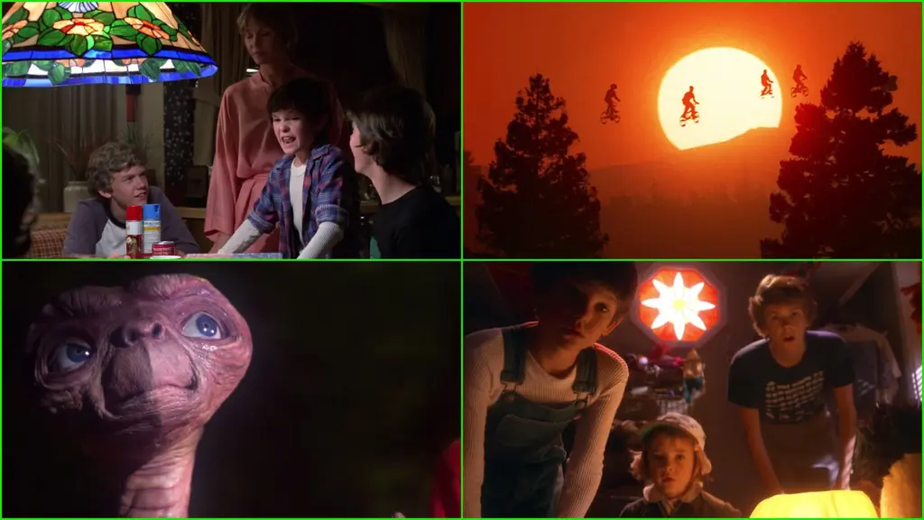 E.T. directed by Steven Spielberg