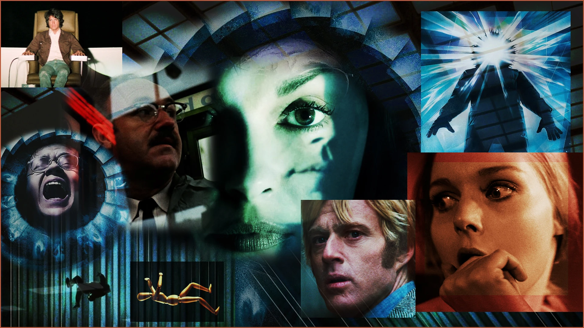 Paranoia movies: The Parallax View, The Thing, Three Days of the Condor, Jacob's Ladder, Bunny Lake Is Missing, Bug