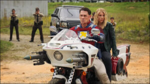 John Cena and Jennifer Holland star in Peacemaker Season 2