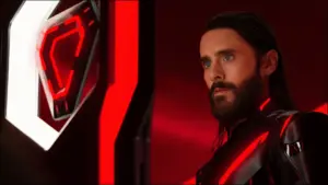 Tron: Ares starring Jared Leto, Greta Lee, Jodie Turner-Smith, and Jeff Bridges