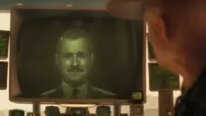 The Ghoul boots up Robert House to get directions