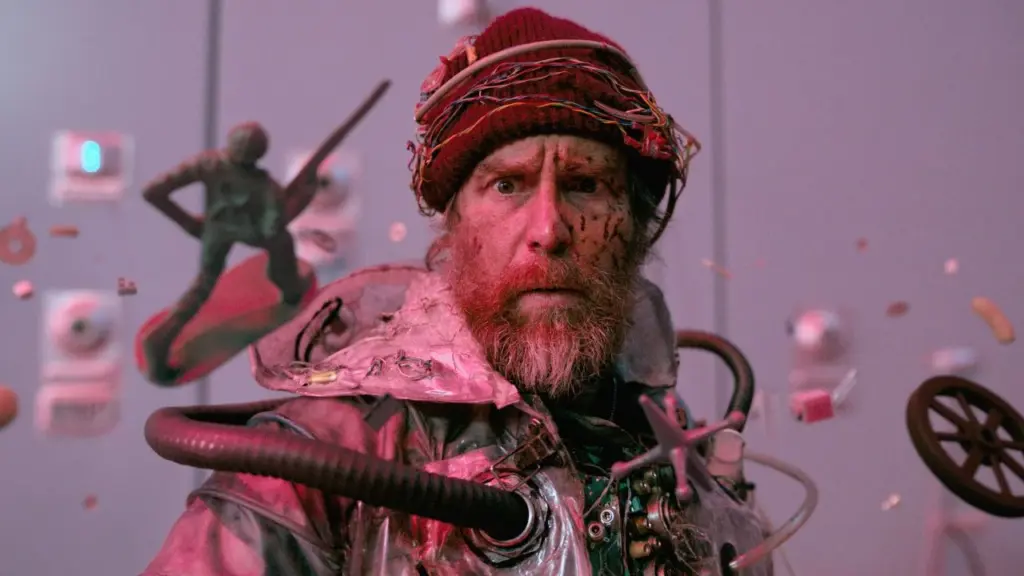 Sam Rockwell is here to kick ass and kill AI and he's all out of ass. 