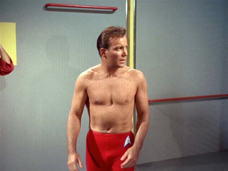 Shirtless Captain Kirk